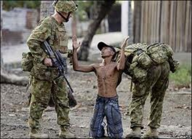 Australian Troops Go To East Timor