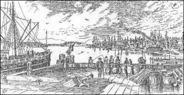 Alfred Hamilton arrived at Anacortes