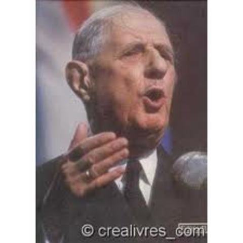 Les années de Gaulle.