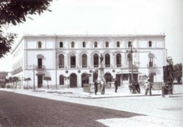 Inaguración del Teatro de López de Ayala