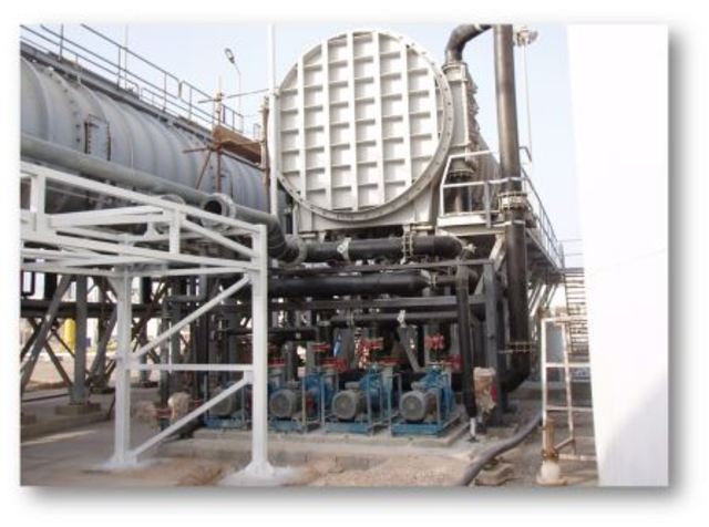 1000 t/day MED-TVC desalination unit A