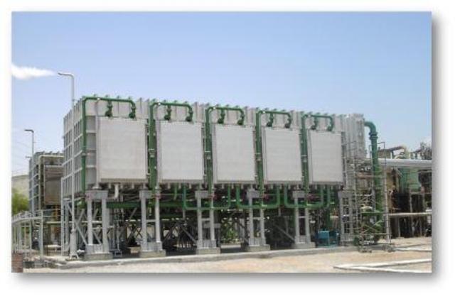 2400 t/day MED-TVC desalination unit B