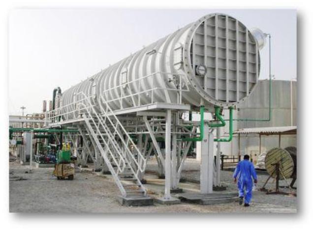 1200 t/day MED-TVC desalination unit