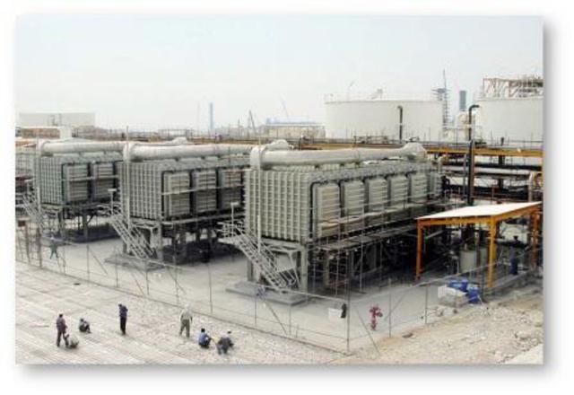 3x1500 t/day MED-TVC desalination unit