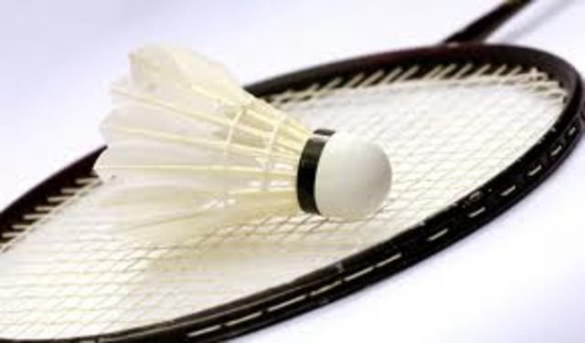 the day that i start playing badminton