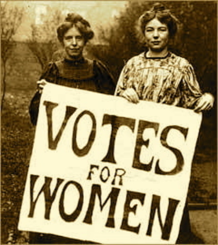 All women 30 and older gain the right to vote in Great Britain