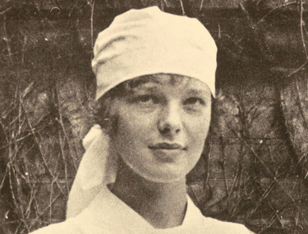 Amelia worked at a Milatary Hospital