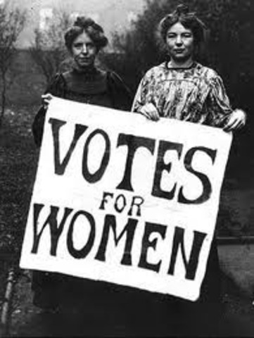 All women 30 and older gain the right to vote in Great Britain
