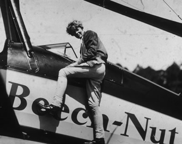 Amelia Begins her Trip around the World!