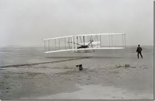 Amelia saw her first plane