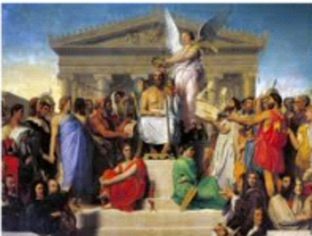 Ingres "Apotheosis of Homer"   Neoclassicism Louvre, Paris