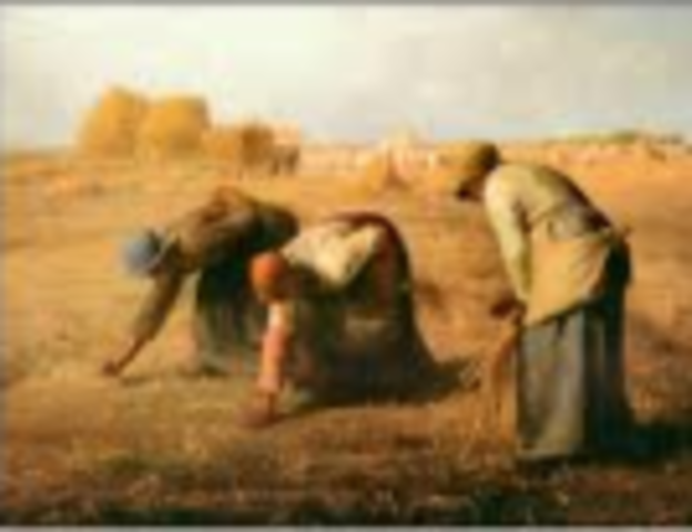 Millet, The Gleaners,  Realism