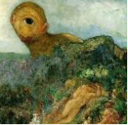 Redon, The Cyclops, (Symbolism)