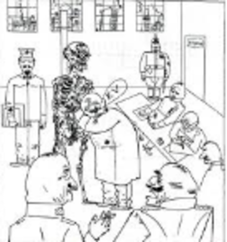 Grosz, Fit for Active Service, (Neue Sachlichkeit/New Objectivity)