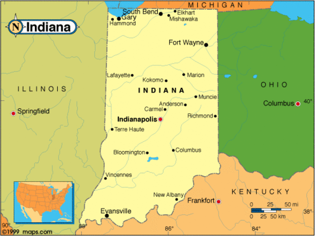 Indiana Becomes a State