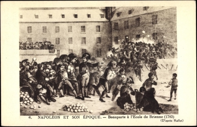 Napolean Graduates from Ecole Militaire