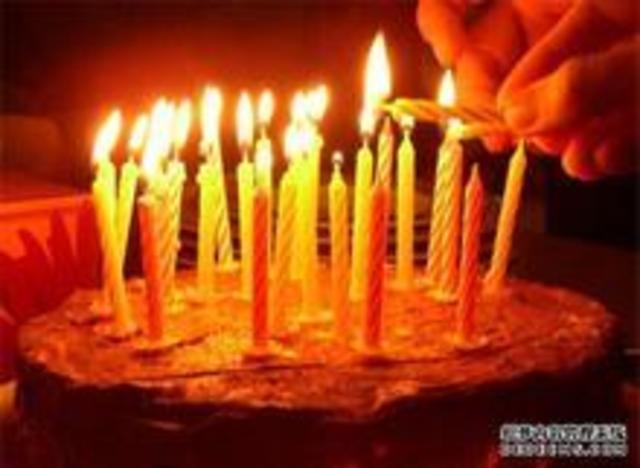 My  first birthday in Canada