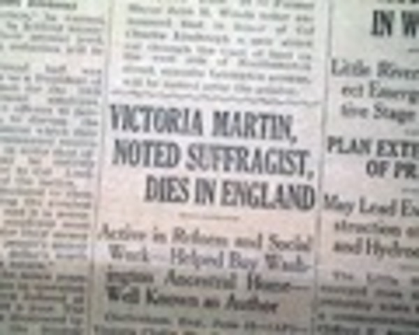 Victoria Dies