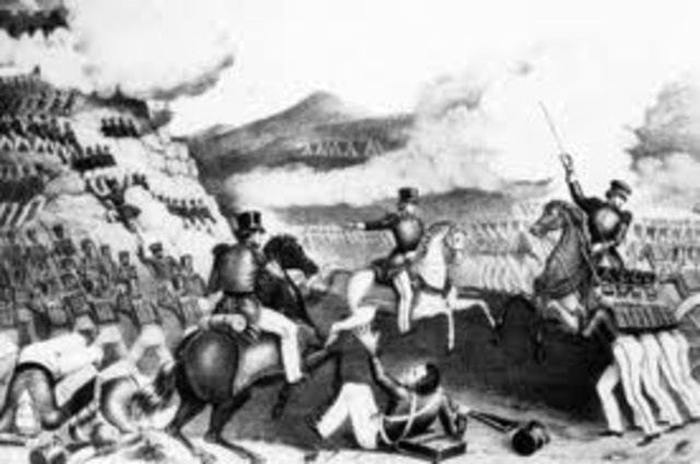 Mexican War of Independance.