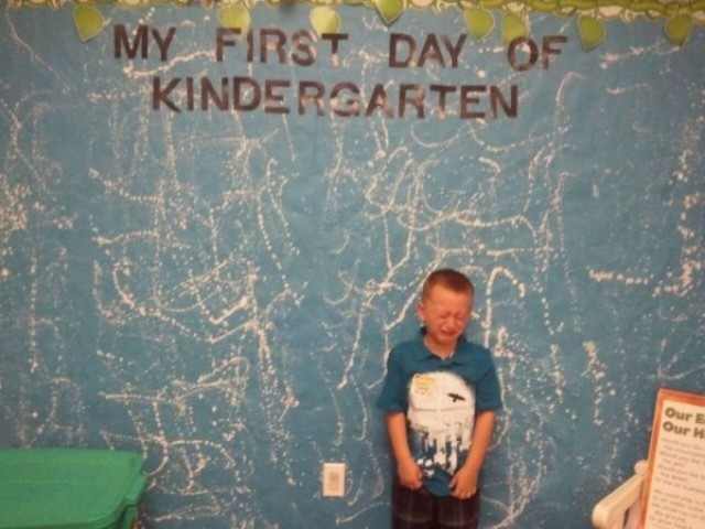 First Day Of Kindergarten