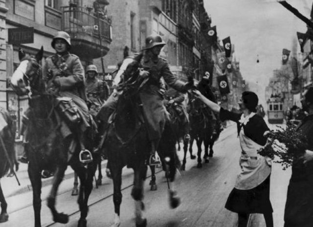 Hitler remilitarizes the Rhineland