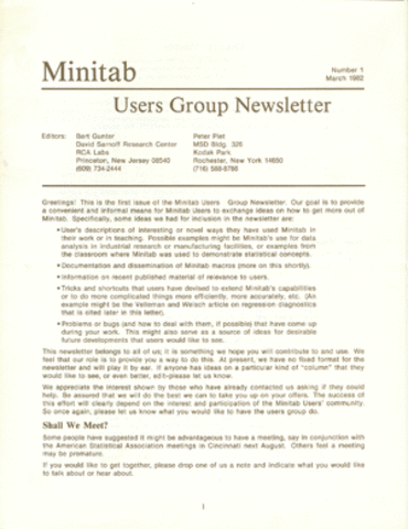 Grupo de Usuários Minitab