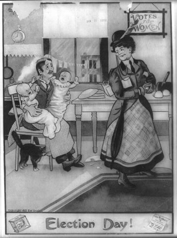 Women First Voted in Primary