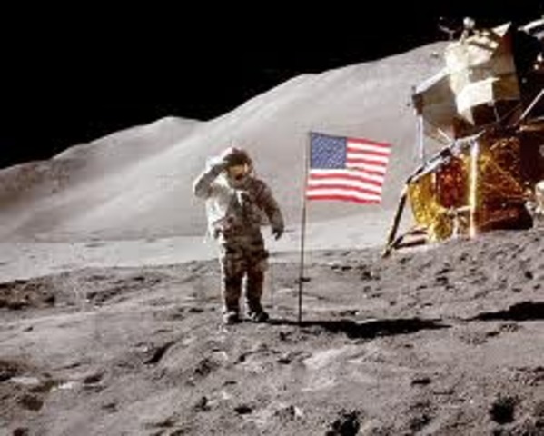 Reached moon's surface