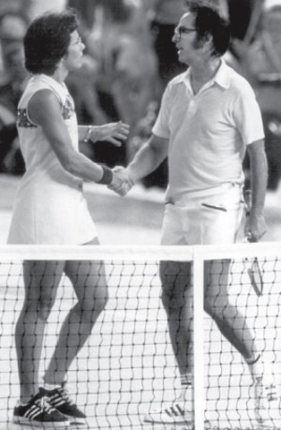 King Beats Riggs in "Battle of the Sexes"