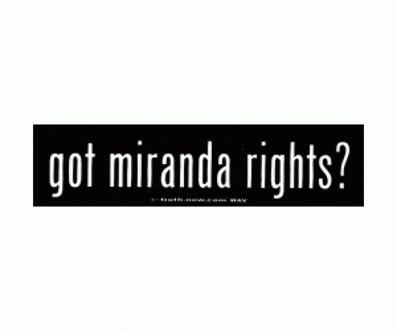 1966 Miranda vs. Arizona