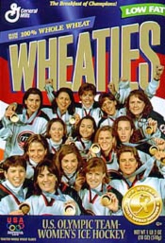 First Women's Ice Hockey played in the Olympics
