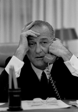End of Lyndon B. Johnson Presidency
