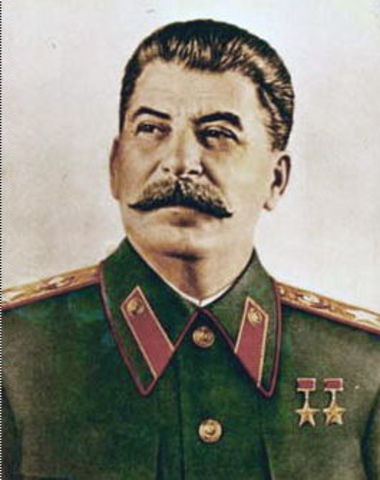 Stalin coming to power in Russia