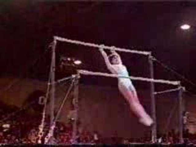 Nadia Comaneci gets perfect 10