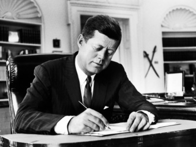 John F. Kennedy in office