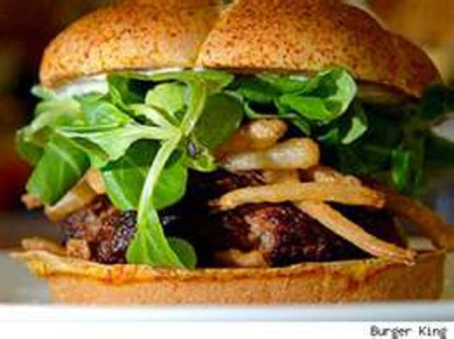 Burger King's $200 "The Burger" made.