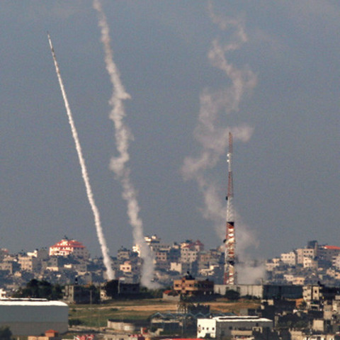 Hamas sends rockets into Israel