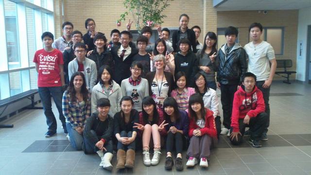 Had a orientation program with all new international student in Canada