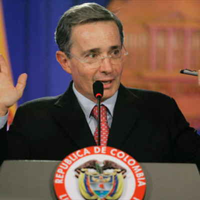 Timeline: Events During Former Colombian President Alvaro Uribe Velez's Presidency (2002-2010)