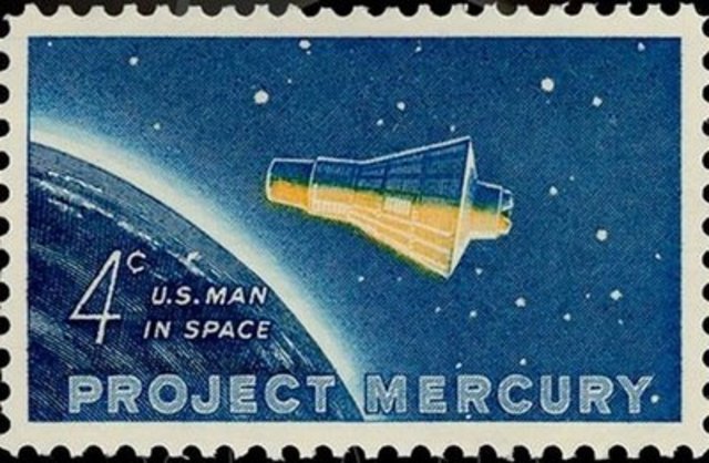 Project Mercury stamp