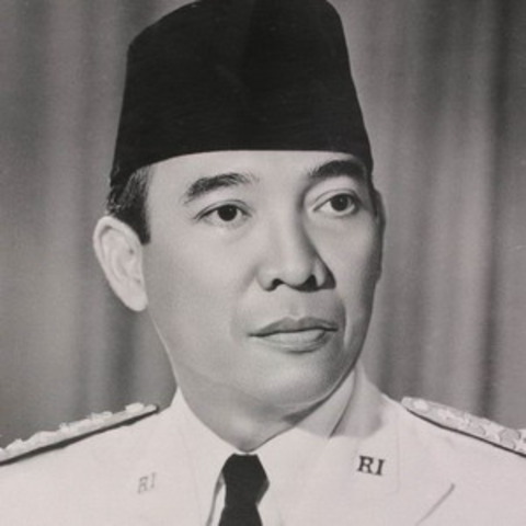 1st president Soekarno