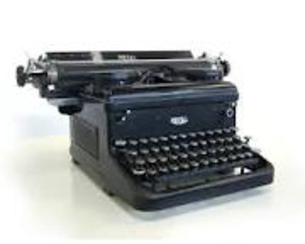 Máquina de escribir