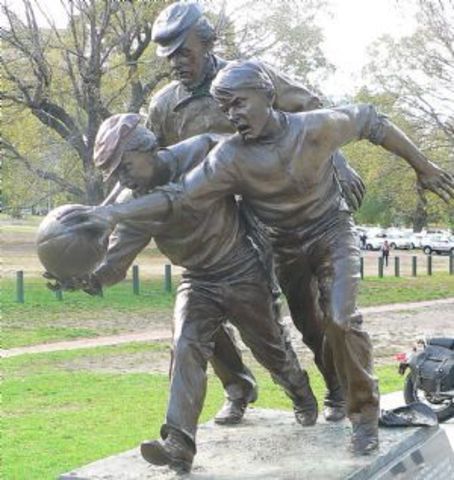 First AFL match played