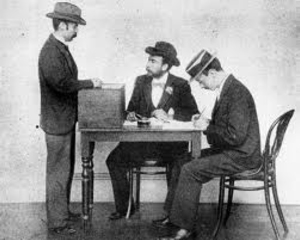 Australian Ballot was introduced