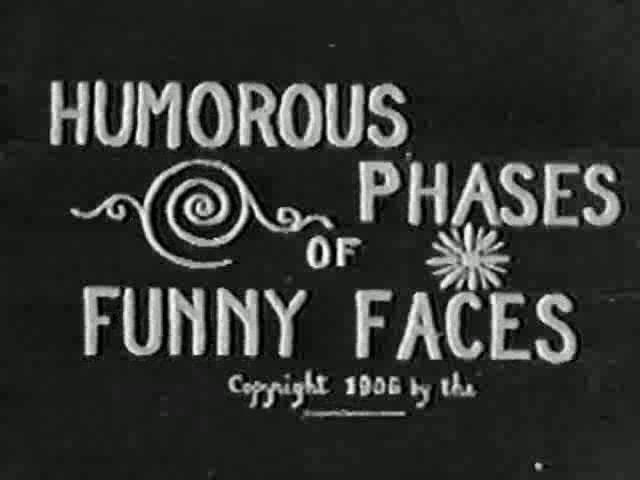 Humorous phases of funny faces released