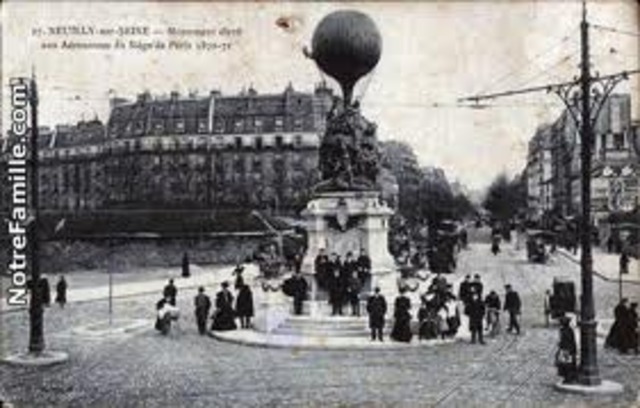 Prussian forces laid siege to Paris