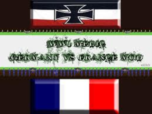 France was declared war on itself by Germany