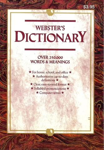 Publishing of Webster's Dictionary