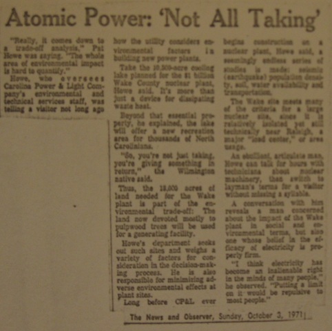 "Atomic Power: Not All Taking"