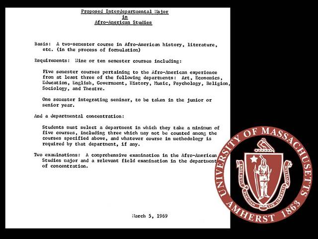 UMASS creates new studies program